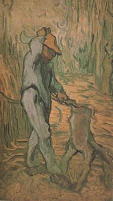 Vincent Van Gogh The Woodcutter (nn04) Norge oil painting art